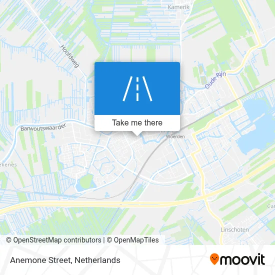 Anemoonstraat map