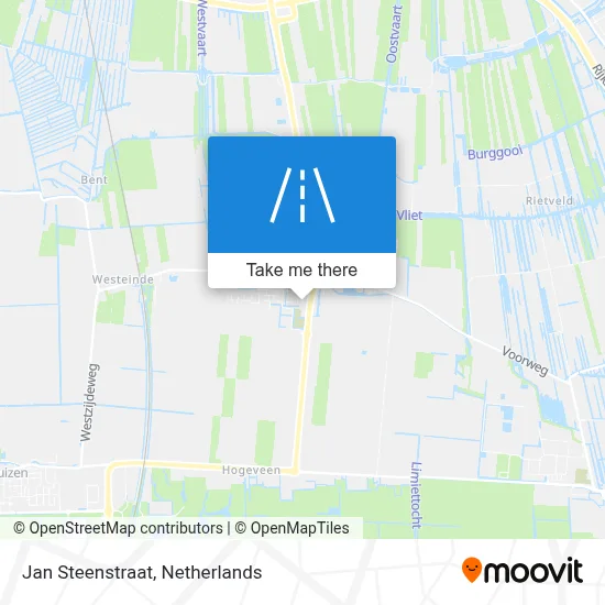 Jan Steenstraat map