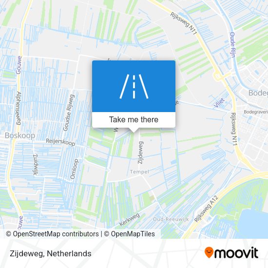 Zijdeweg map