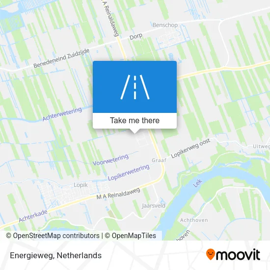 Energieweg map