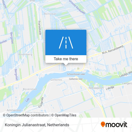 Koningin Julianastraat map