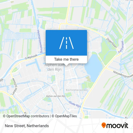 Nieuwstraat map