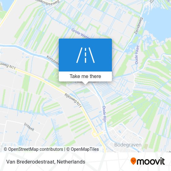 Van Brederodestraat map