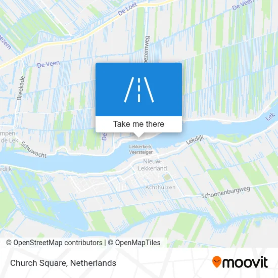 Kerkplein map