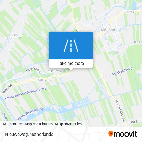 Nieuweweg map