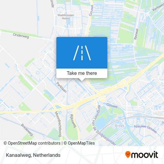 Kanaalweg map