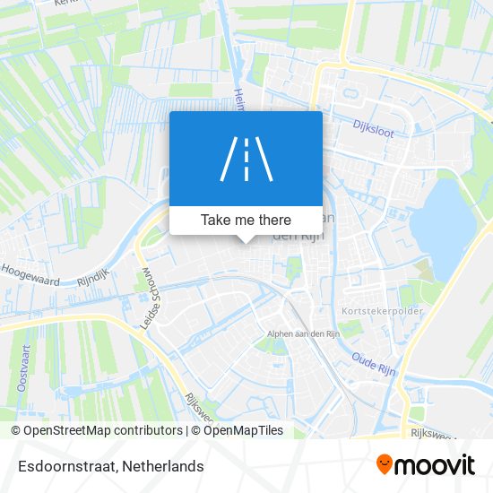 Esdoornstraat map