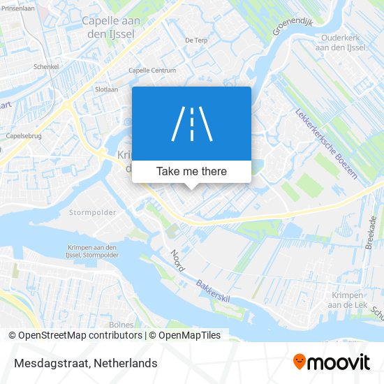 Mesdagstraat map