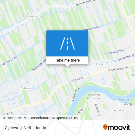 Zijdeweg map