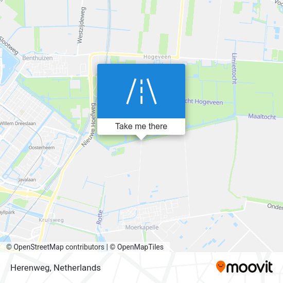 Herenweg map