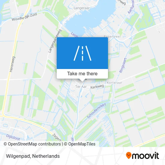 Wilgenpad map