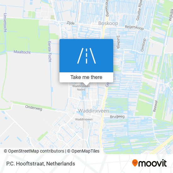 P.C. Hooftstraat map