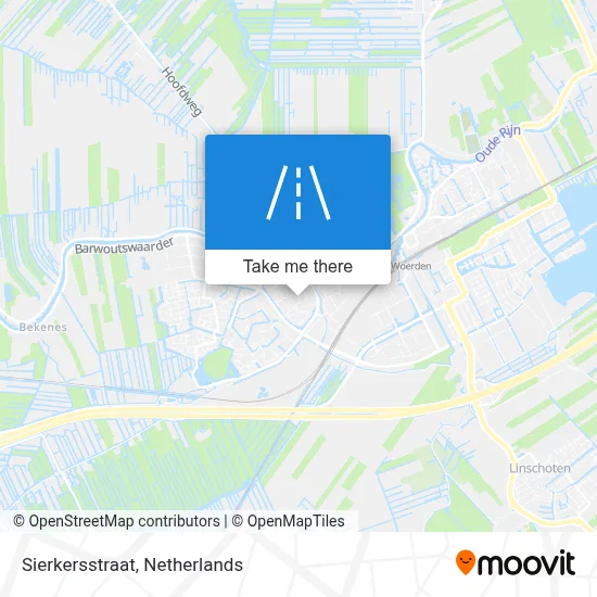 Sierkersstraat map