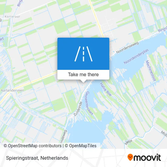 Spieringstraat map