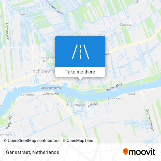 Gansstraat map