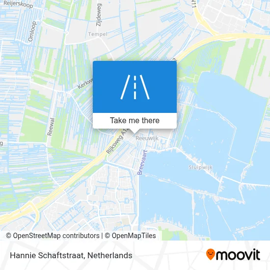 Hannie Schaftstraat map