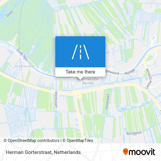 Herman Gorterstraat map