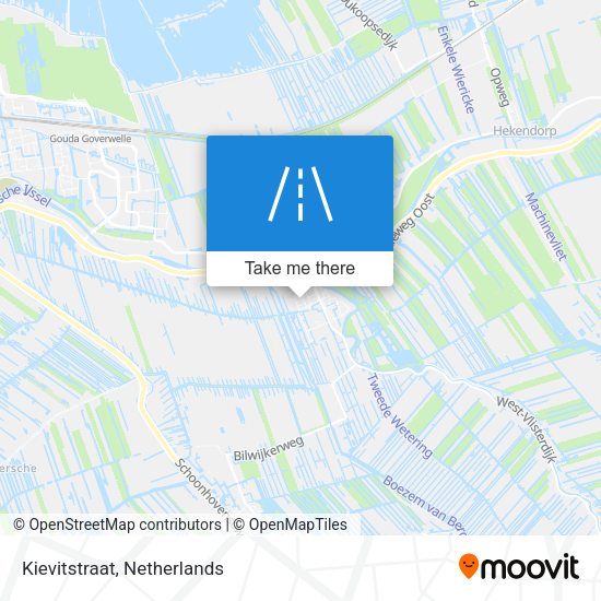 Kievitstraat map