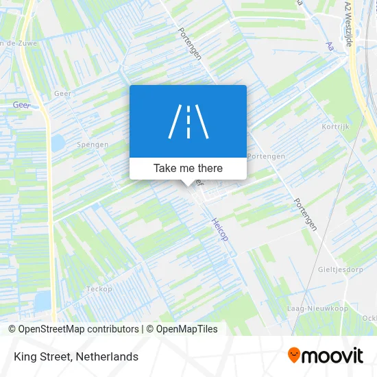 Koningstraat map