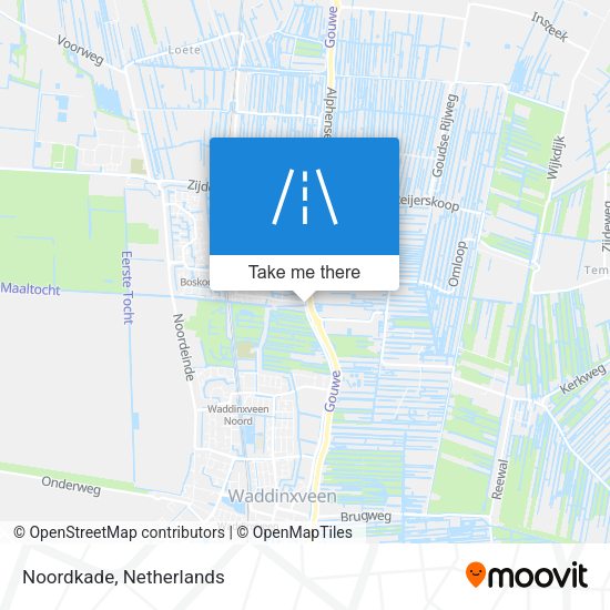 Noordkade map