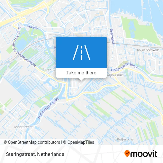 Staringstraat map