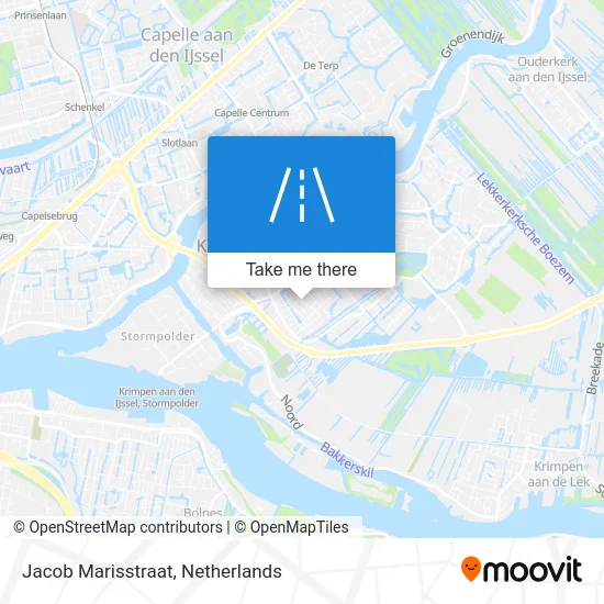 Jacob Marisstraat map