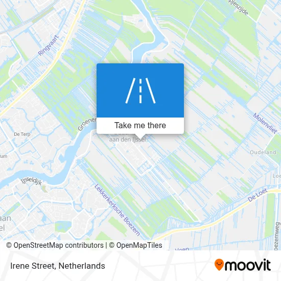 Irenestraat map