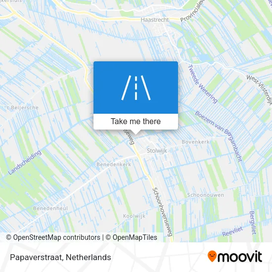 Papaverstraat map