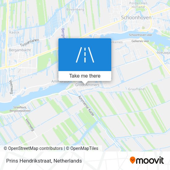 Prins Hendrikstraat map