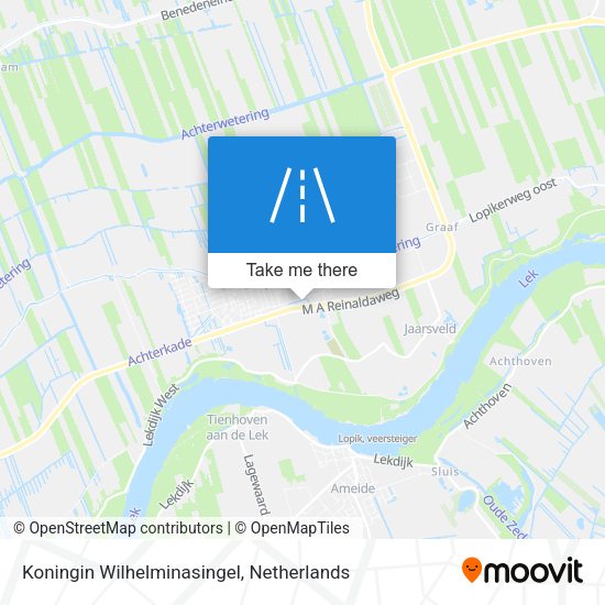 Koningin Wilhelminasingel map