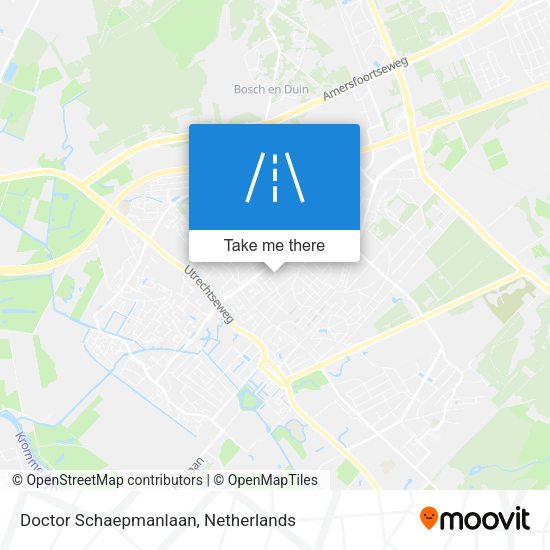 Doctor Schaepmanlaan map