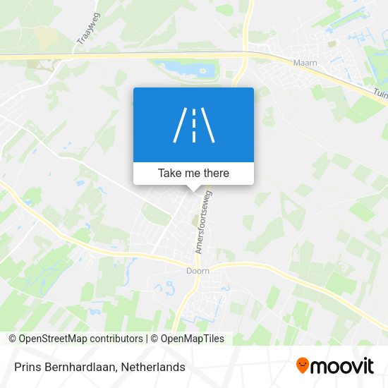 Prins Bernhardlaan map