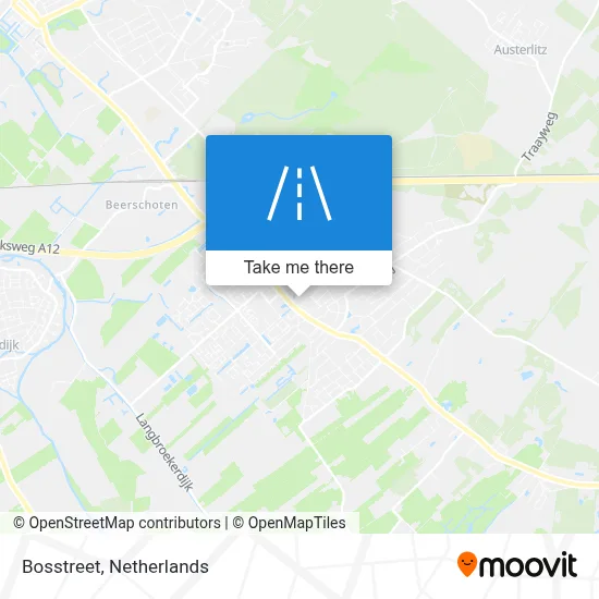 Bosstraat map
