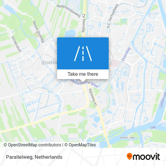 Parallelweg map