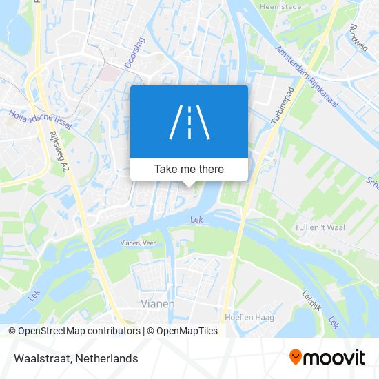 Waalstraat map