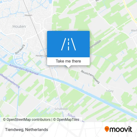 Tiendweg map