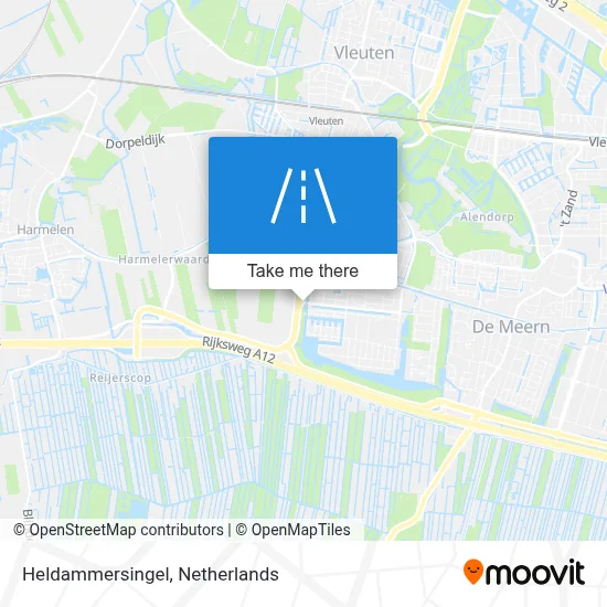 Heldammersingel map