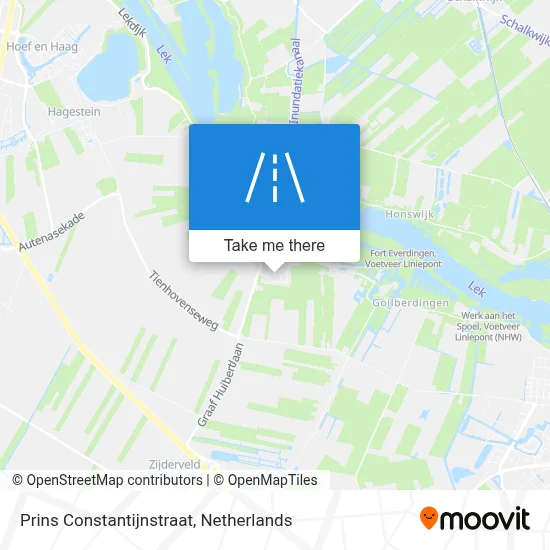 Prins Constantijnstraat map