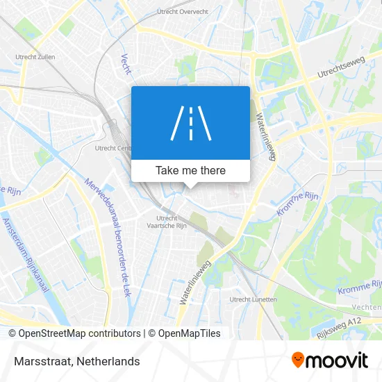 Marsstraat map