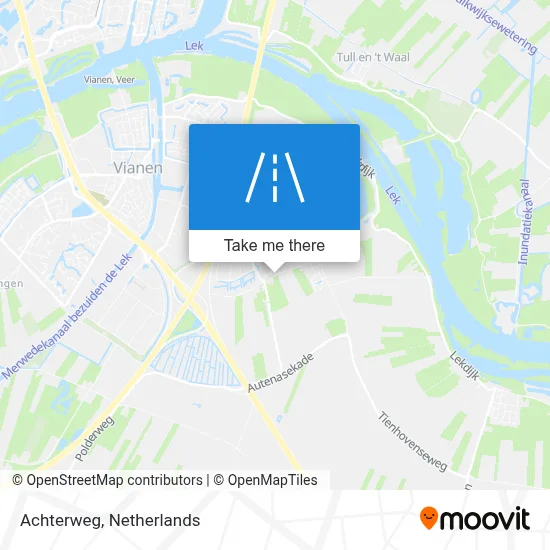 Achterweg map