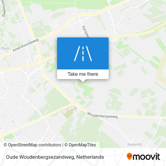 Oude Woudenbergsezandweg map