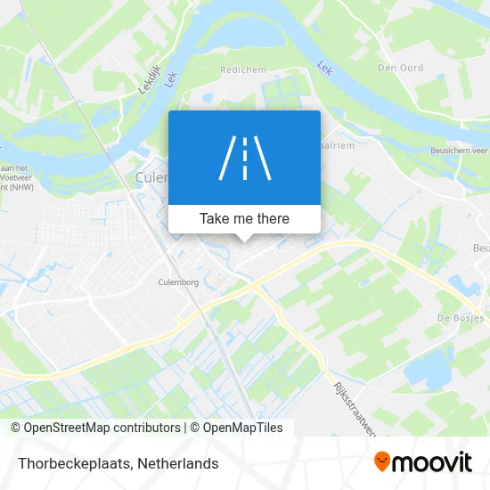 Thorbeckeplaats map