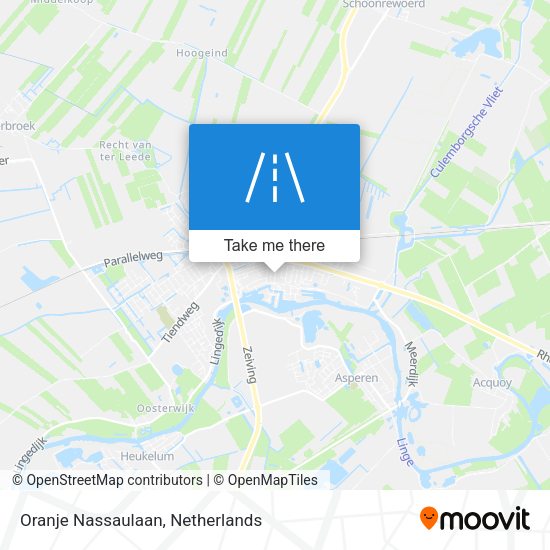 Oranje Nassaulaan map