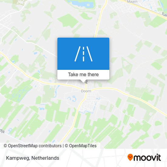 Kampweg map