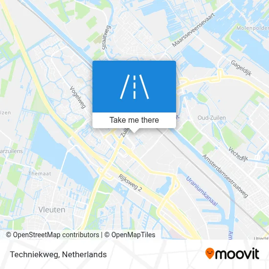 Techniekweg map