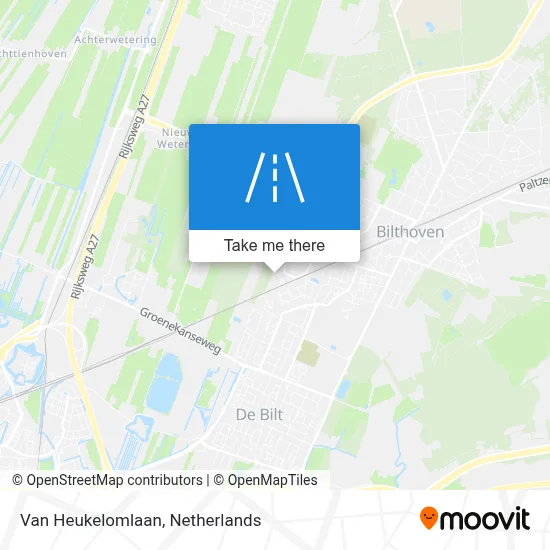 Van Heukelomlaan map