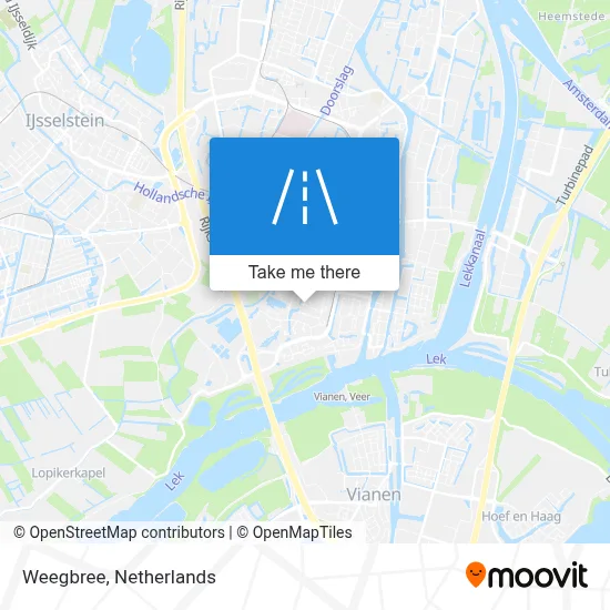 Weegbree map