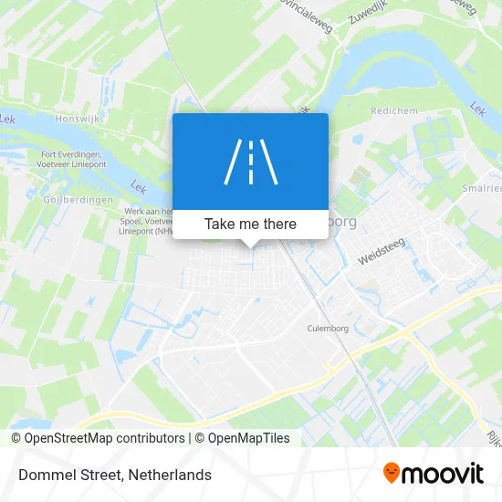 Dommelstraat map