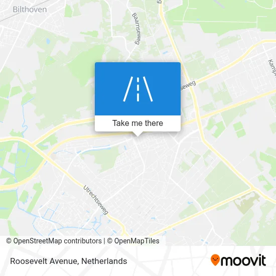 Rooseveltlaan map