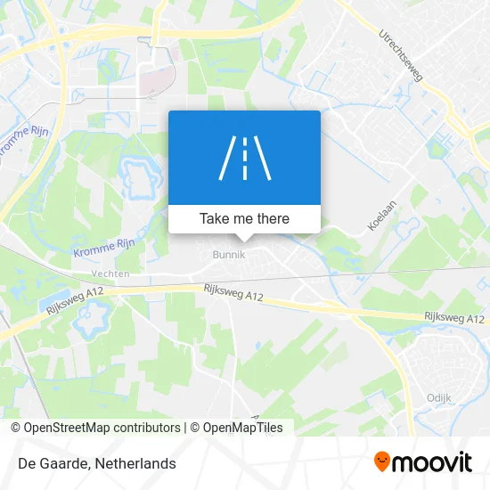 De Gaarde map